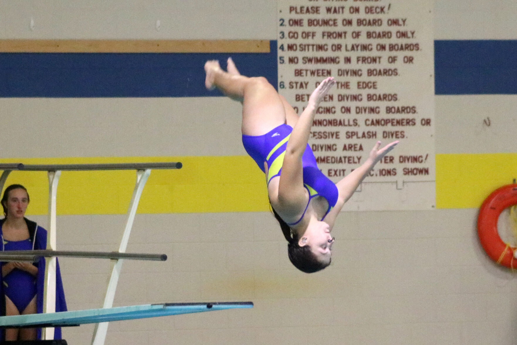 Rice Lake girls swim and dive vs Menomonie 9-10-20
